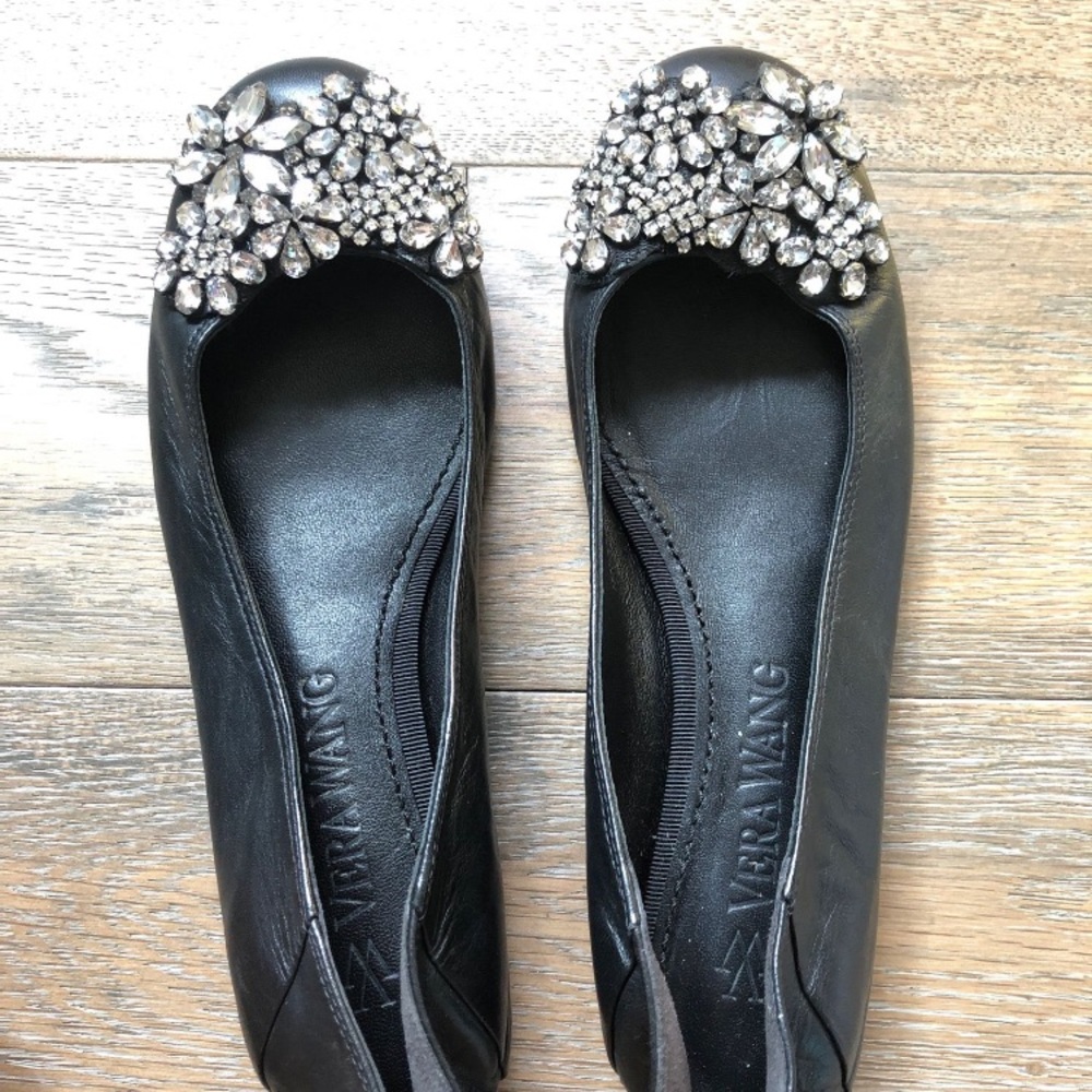 Vera Wang black flats: SZ 5m
